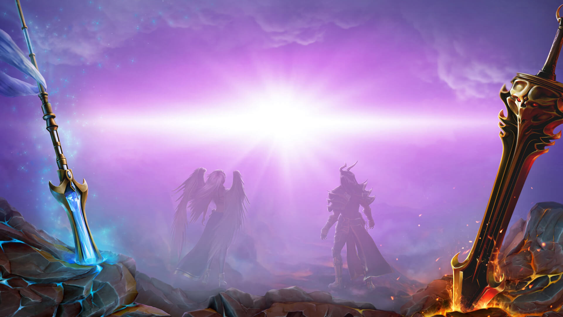 Game hight resolution background Archangels : Salvation