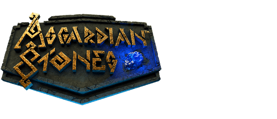game logo Asgardian Stones