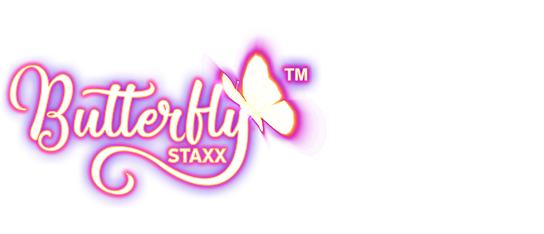 game logo Butterfly Staxx