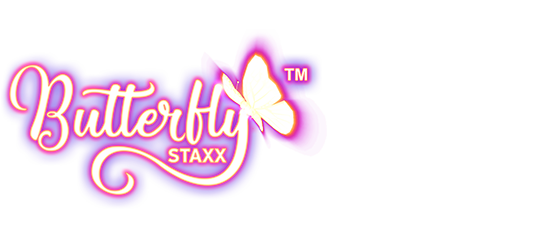 game logo Butterfly Staxx