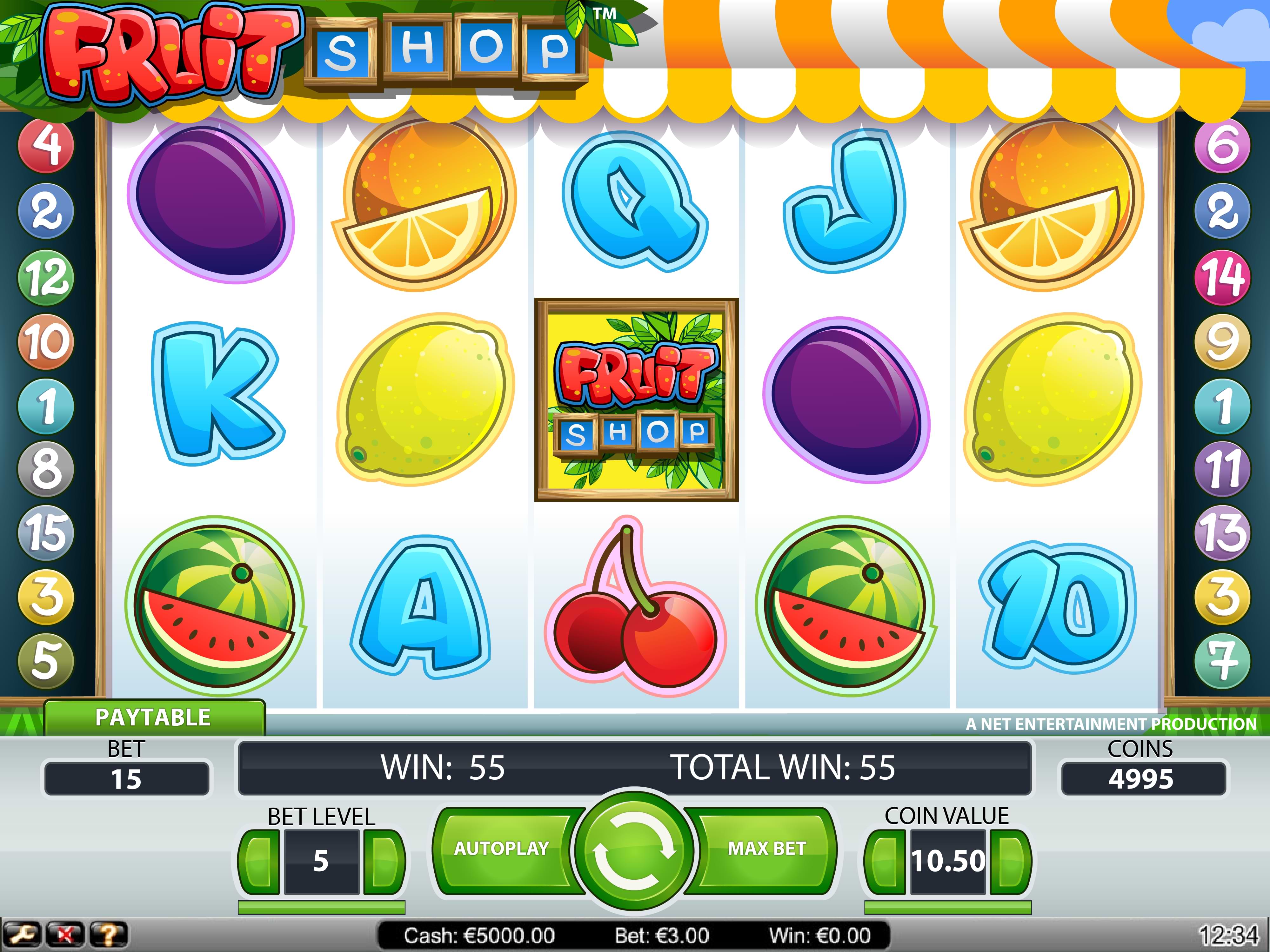 Fruit Shop Screenshot