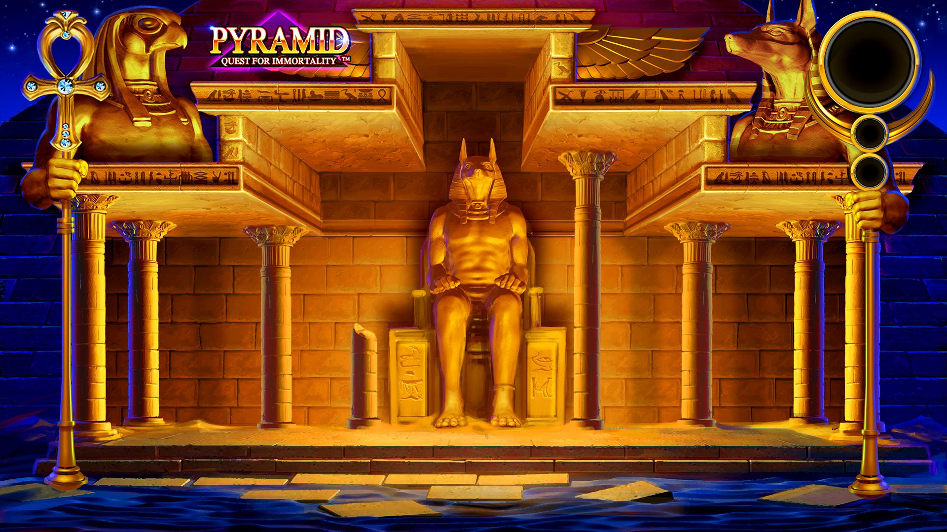 Game hight resolution background Pyramid : Quest for Immortality