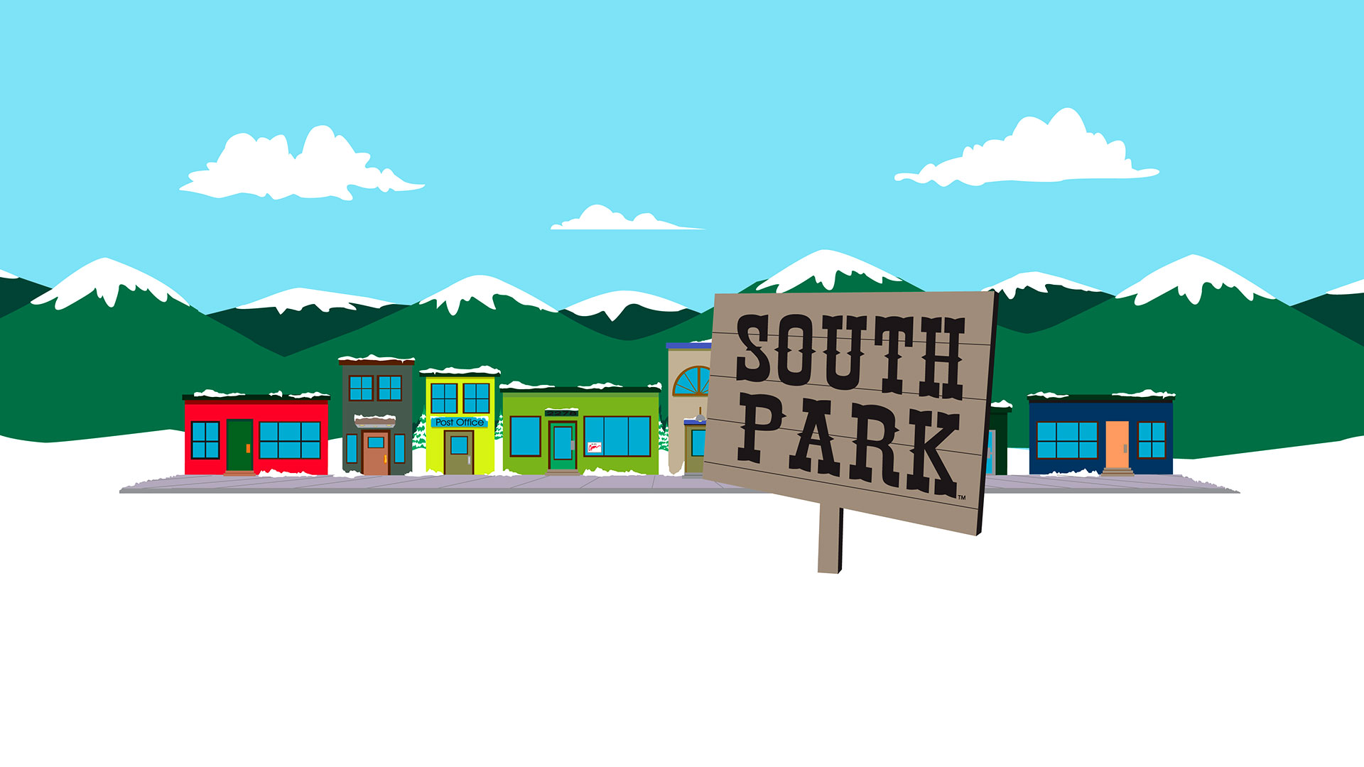 Game hight resolution background South Park