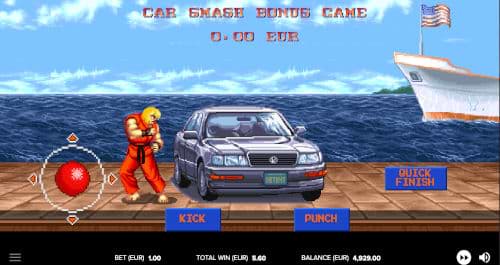 Street Fighter II Slot Bonus