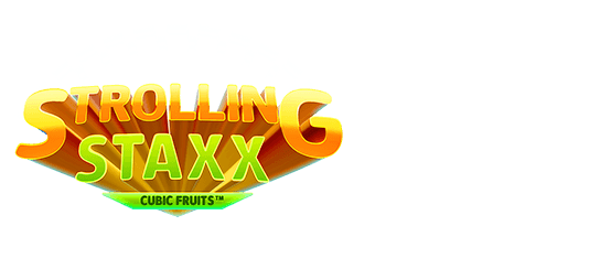 game logo Strolling Staxx : Cubic Fruits