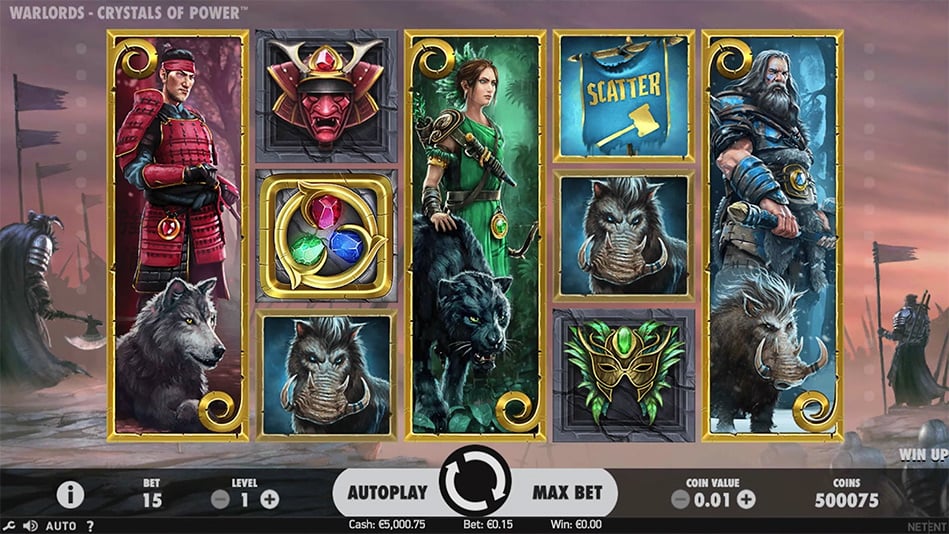 Warlords - Crystals of Power Screenshot