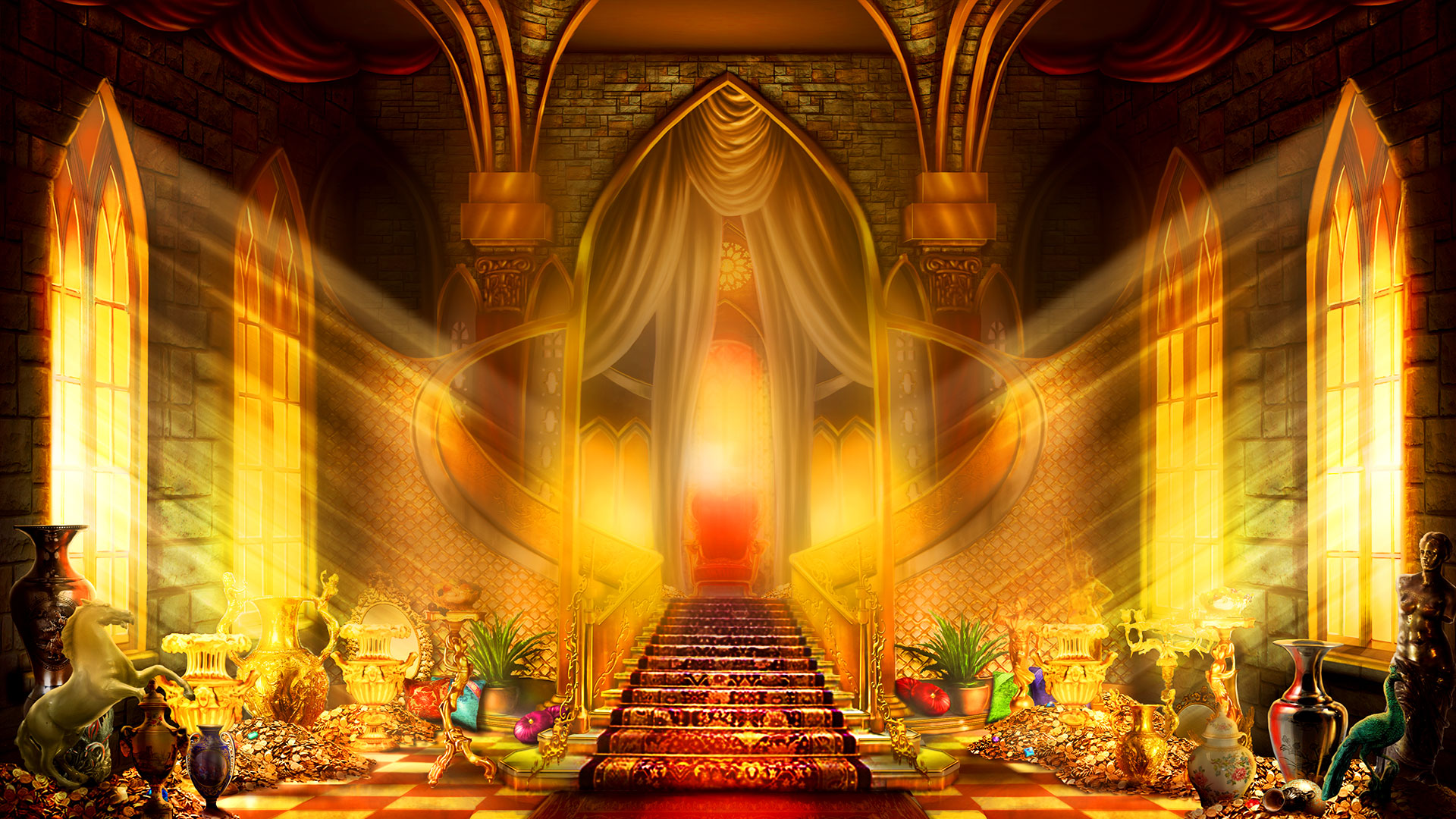 Game hight resolution background Miss Midas