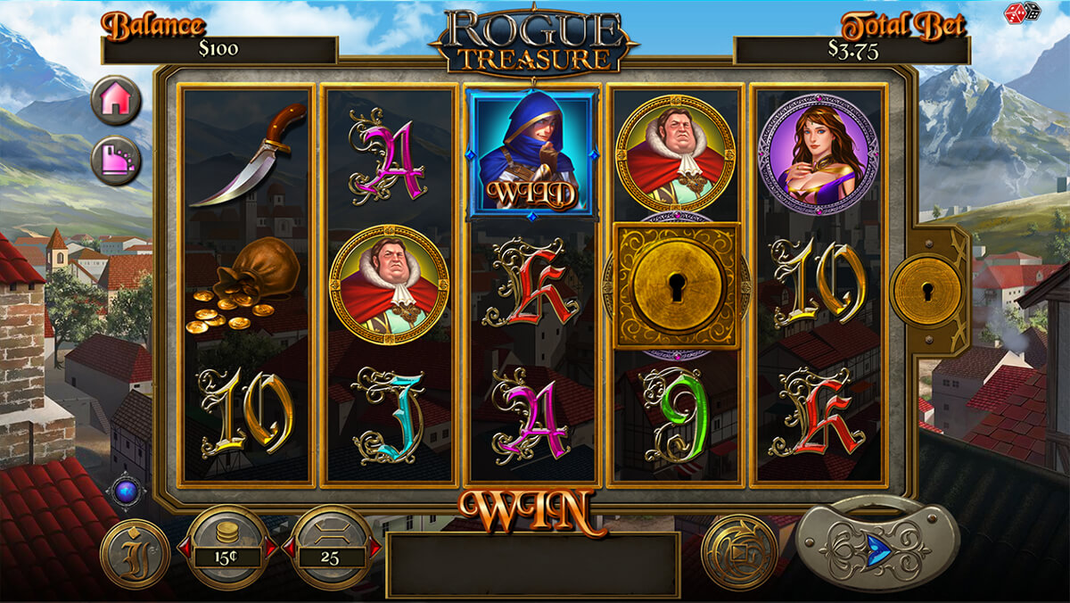 Rogue Treasure: Play to the NextGen Gaming slot machine