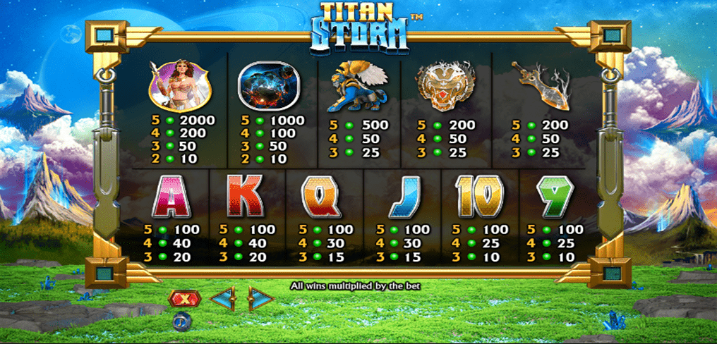 Titan Storm Bonus