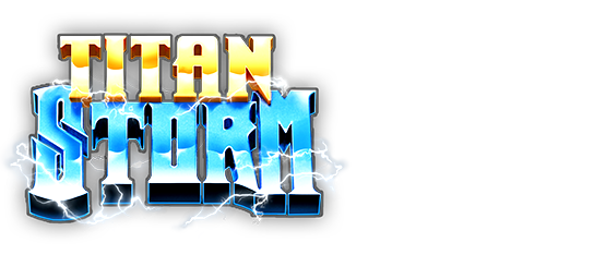game logo Titan Storm