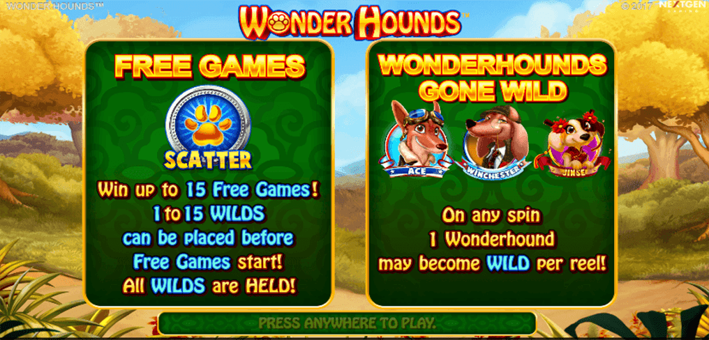 Wonder Hounds Free Games