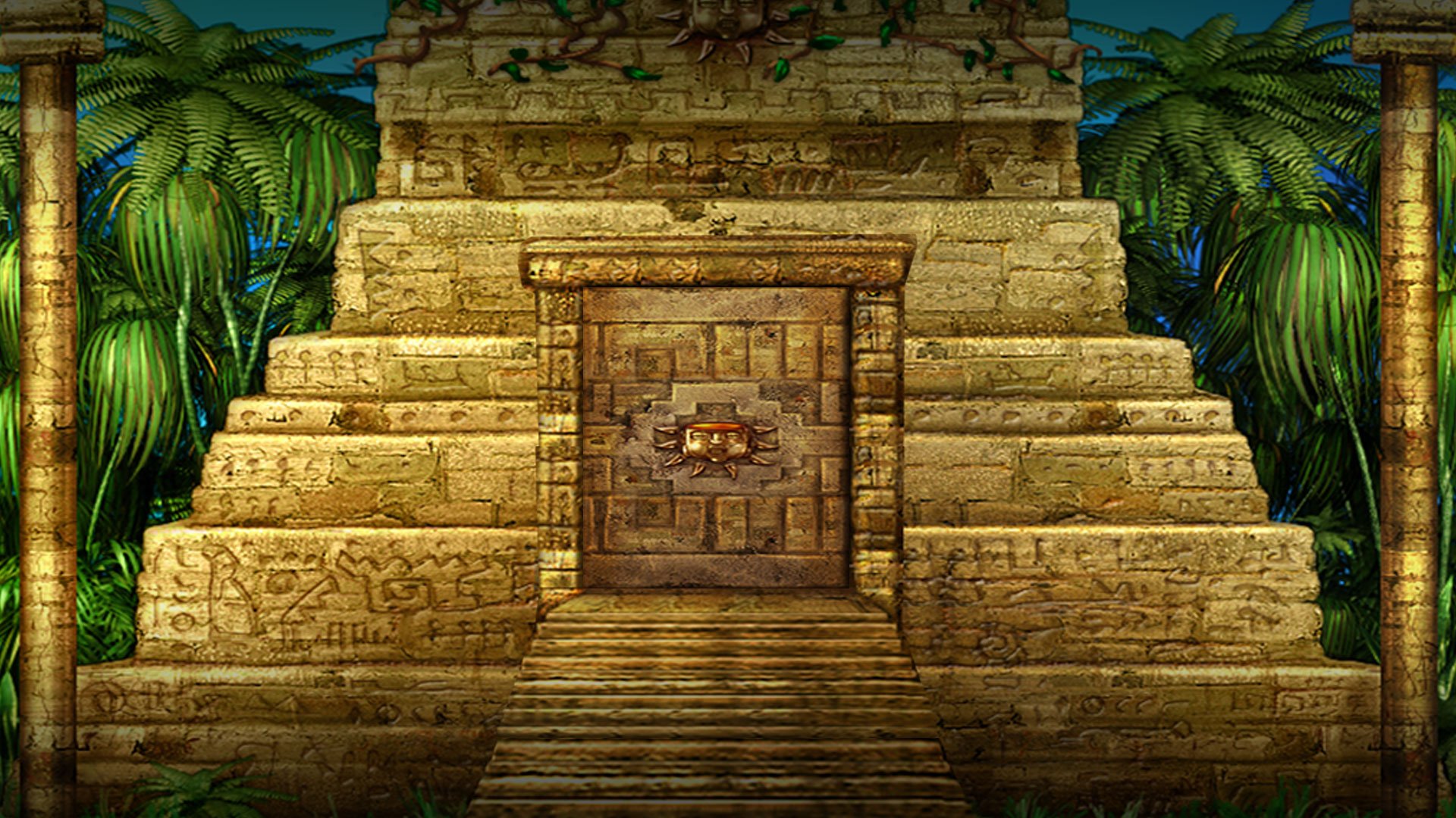 Game hight resolution background Temple of the Sun
