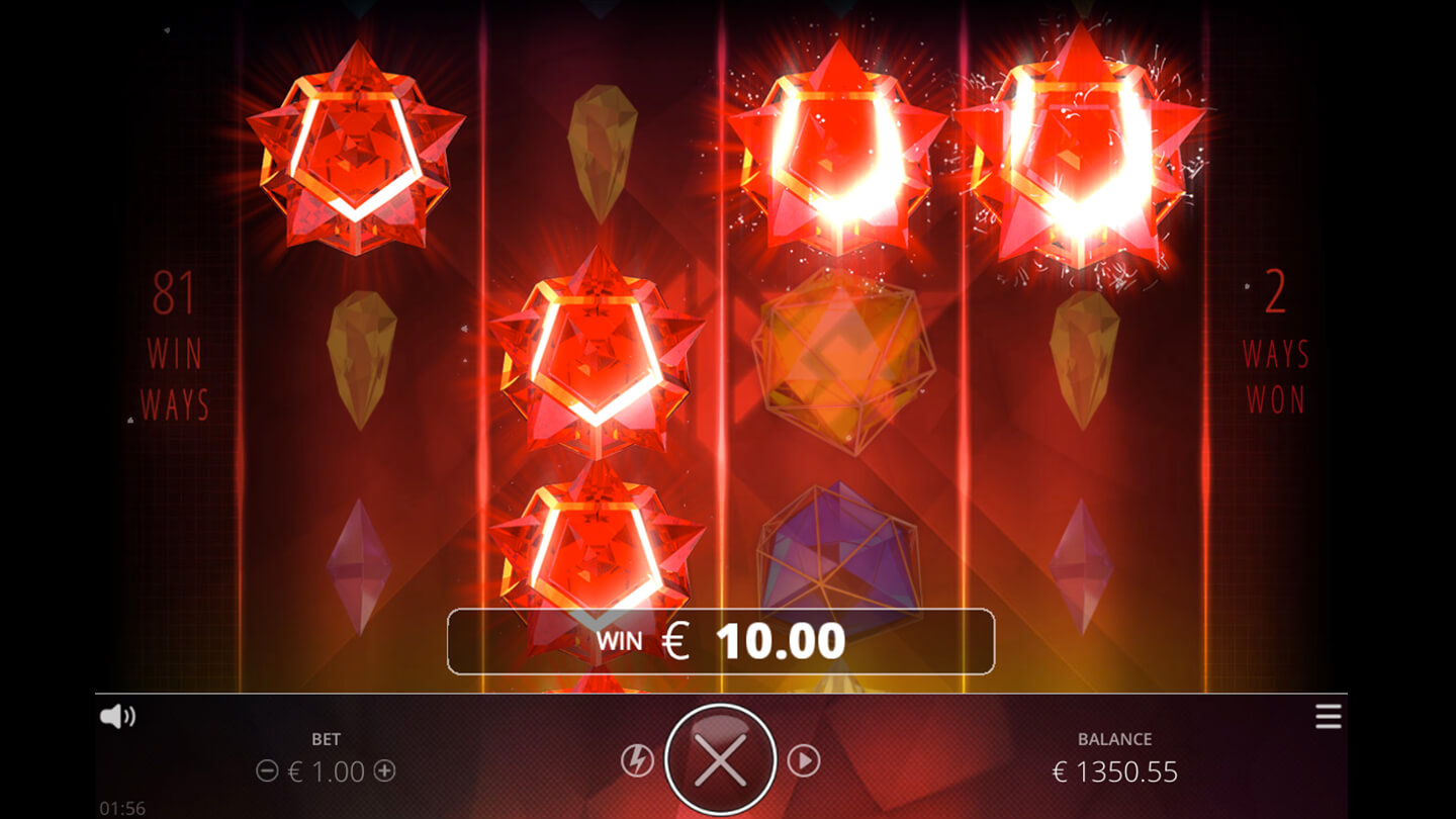 Screenshot Wixx slot machine