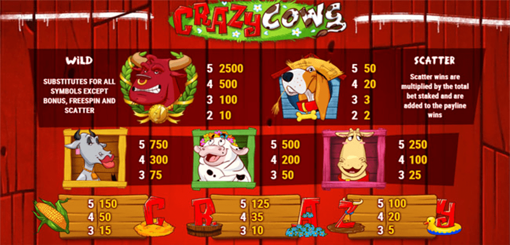 Crazy Cows Bonus