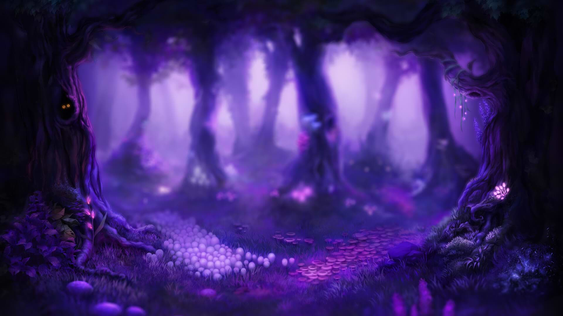 Game hight resolution background Firefly Frenzy