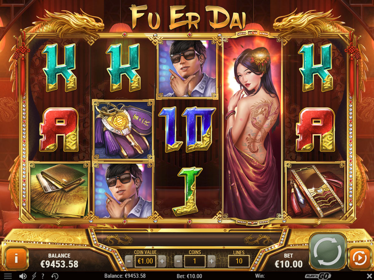 Screenshot Fu Er Dai slot machine