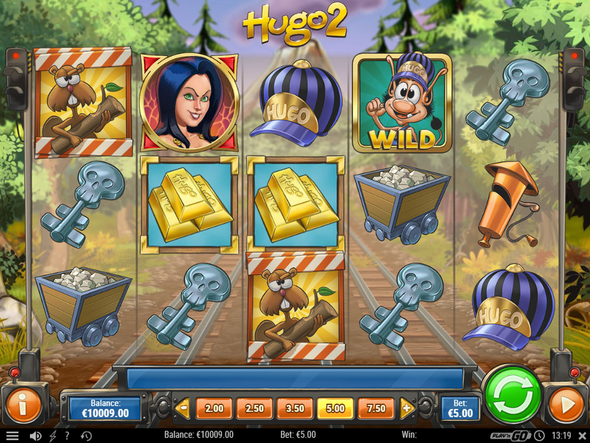 Screenshot Hugo 2 slot machine
