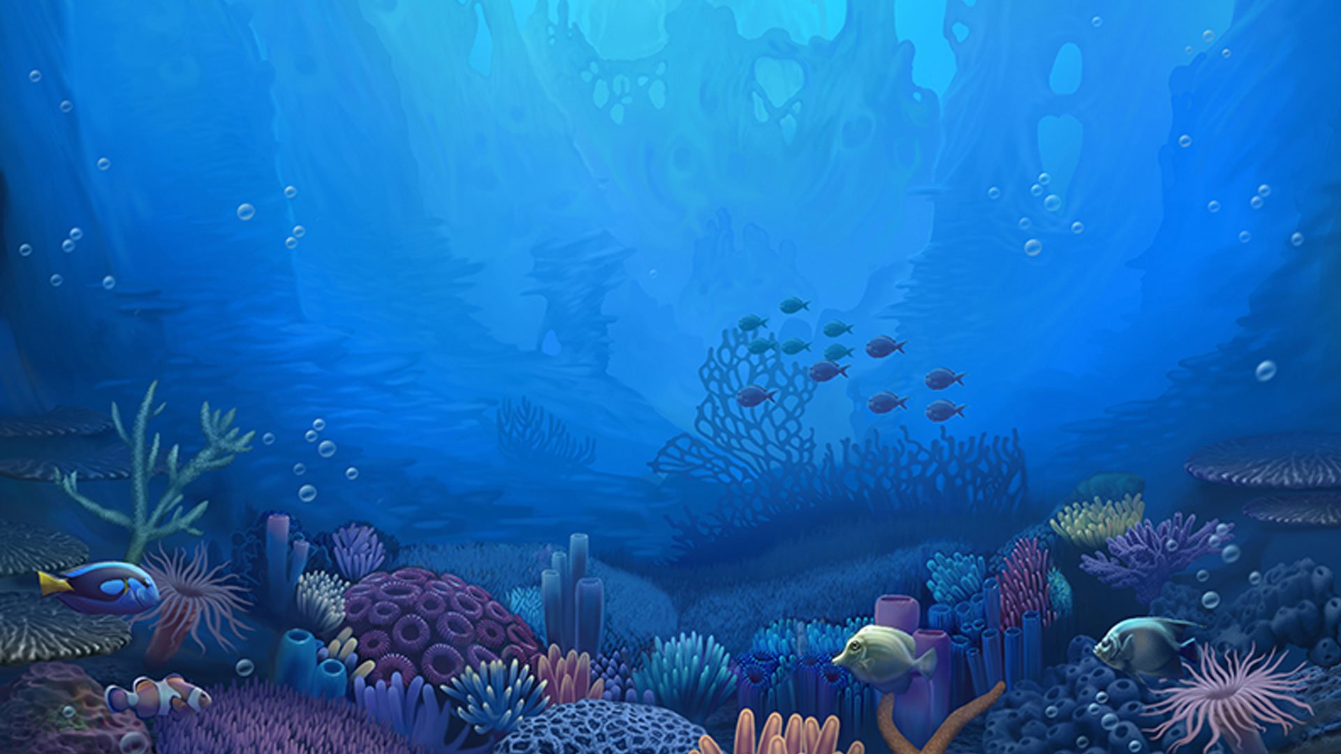Game hight resolution background Mermaid's Diamond