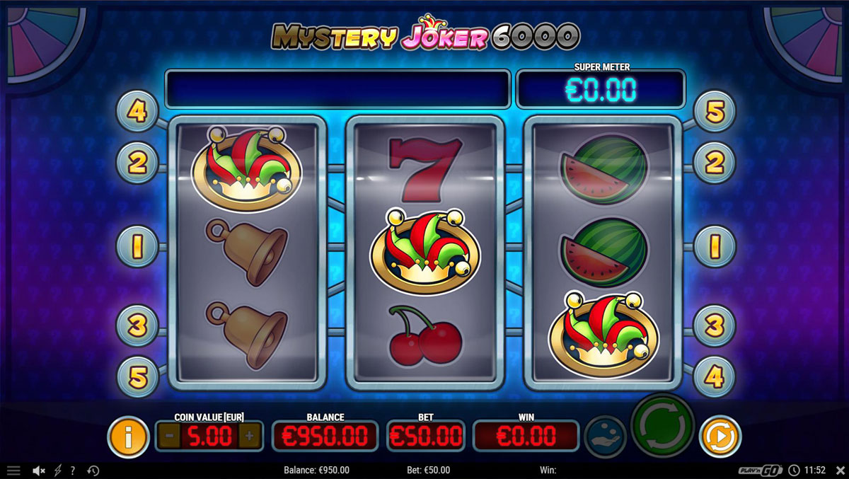 Screenshot Mystery Joker 6000 slot machine