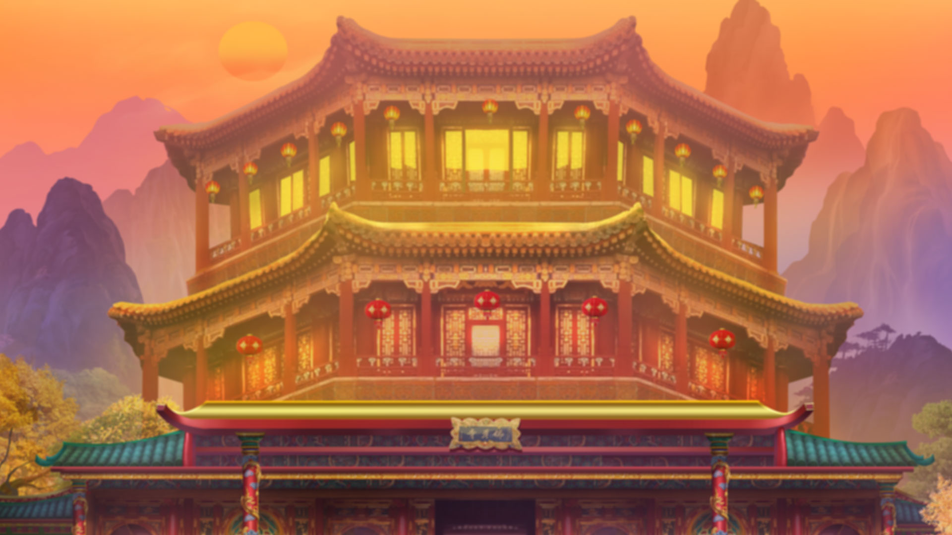 Game hight resolution background Prosperity Palace