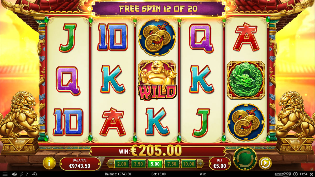 Screenshot Prosperity Palace slot machine