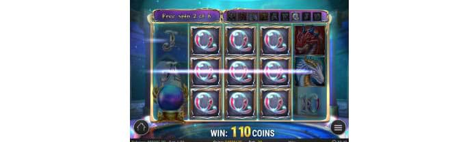 Free games in the Rise of Merlin slot machine