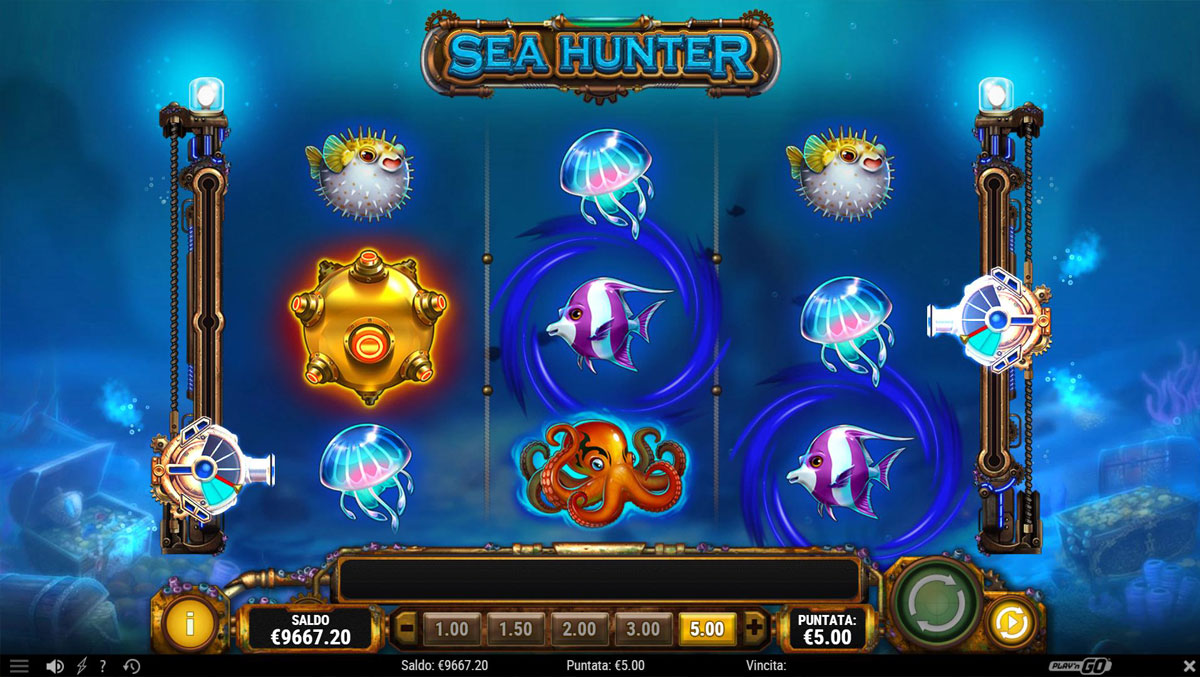 Screenshot Sea Hunter slot machine