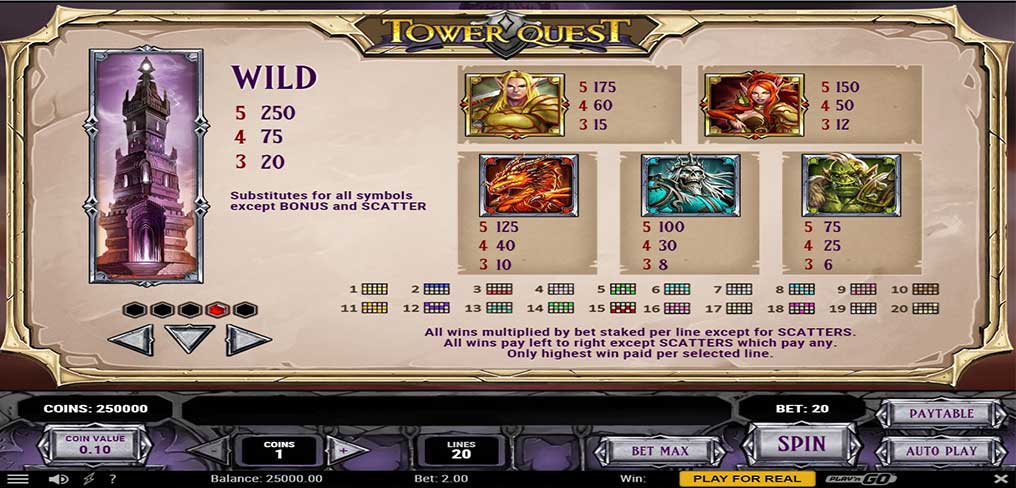 Tower Quest Slots