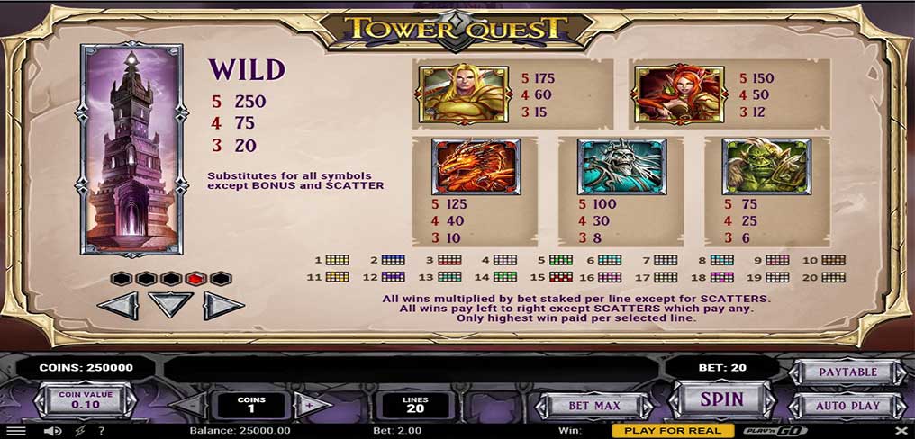 Tower Quest Slots