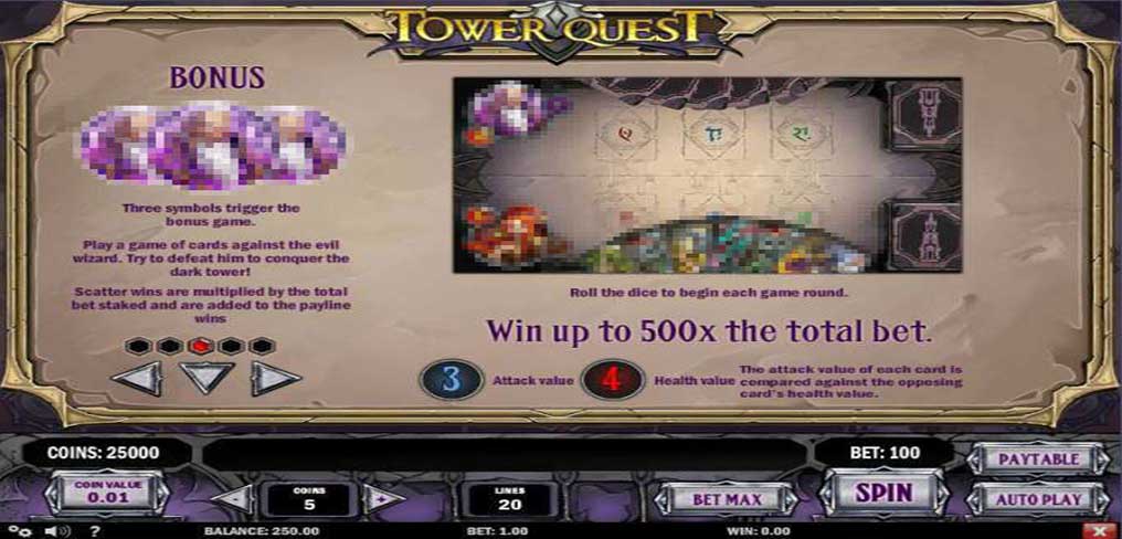 Tower Quest Bonus