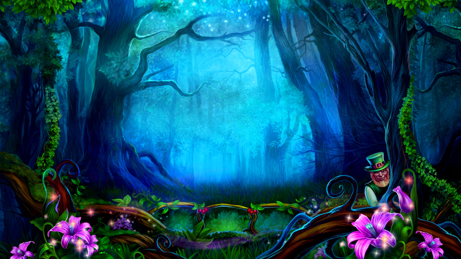 Game hight resolution background Magic Forest