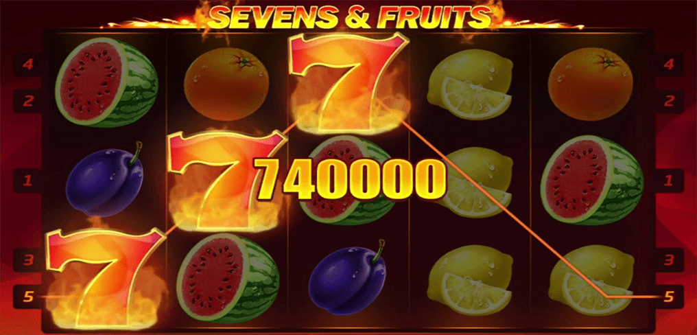 Sevens & Fruits Screenshot