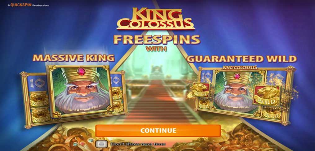 King Colossus Free Spins