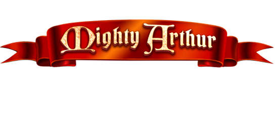 game logo Mighty Arthur