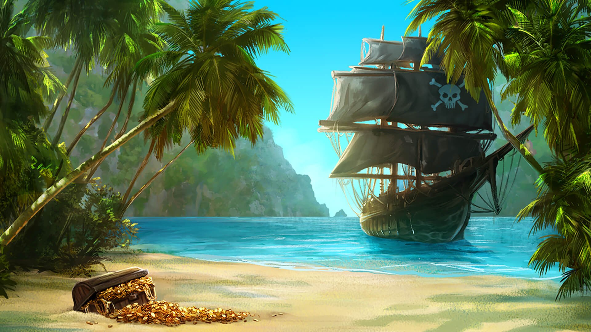 Game hight resolution background Pirate's Charm