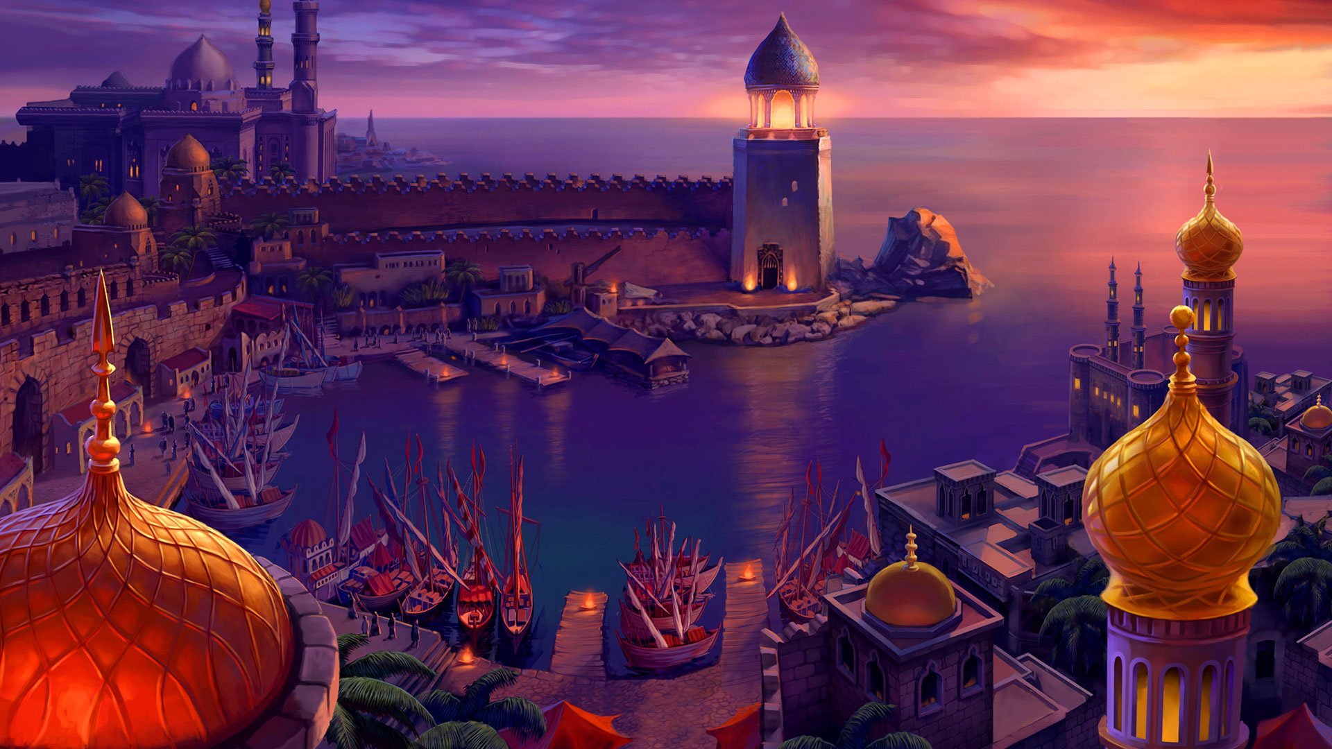 Game hight resolution background Sinbad