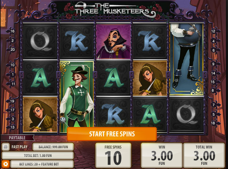 The Three Musketeers Screenshot