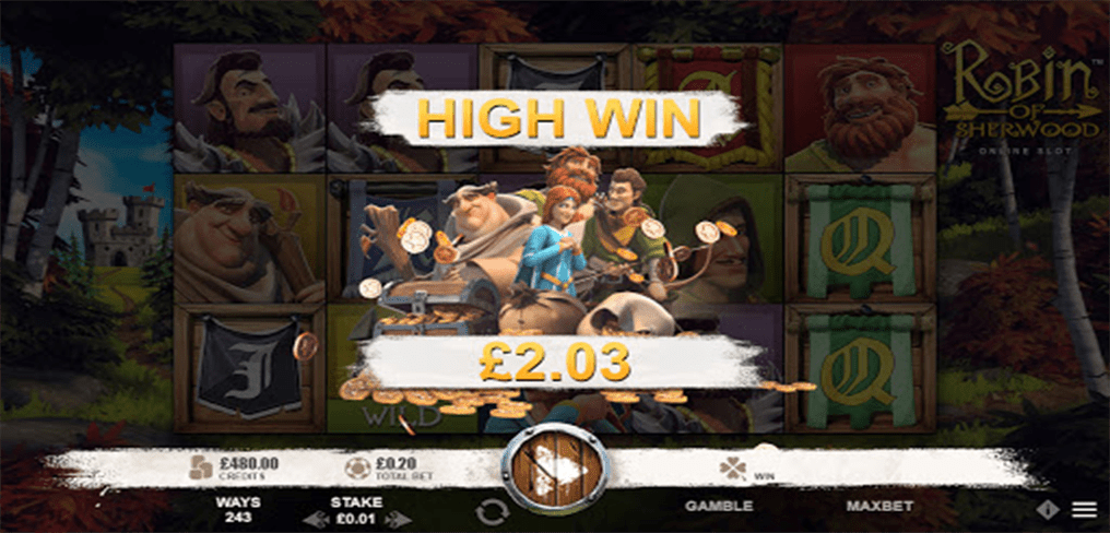 Robin of Sherwood Slot