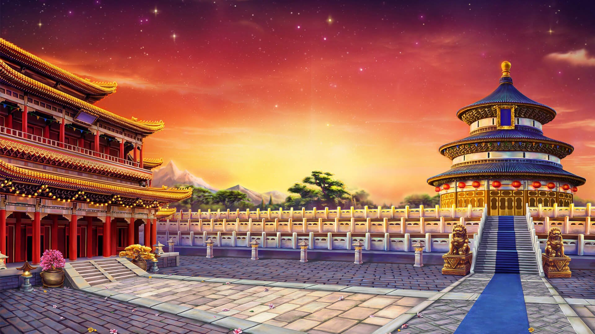 Game hight resolution background Eastern Goddesses