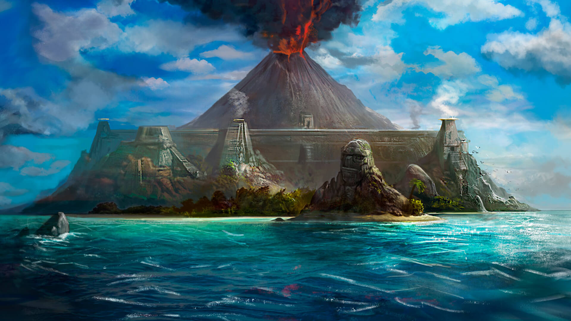Game hight resolution background Wildcano