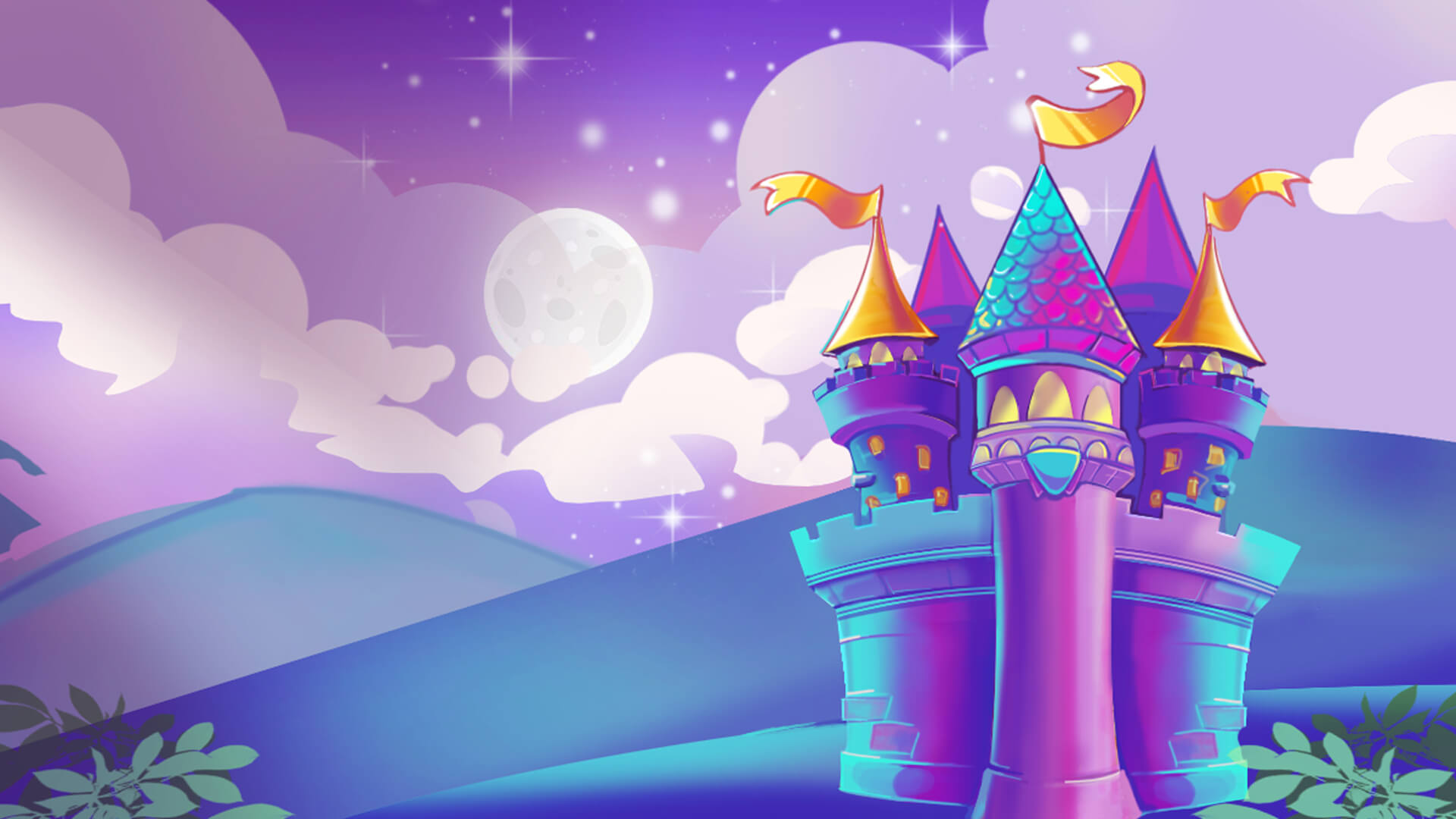 Game hight resolution background Cinderella