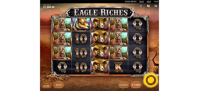 Red Tiger's Eagle Riches Spielautomat