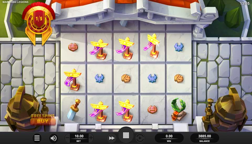 Marching Legions Slot By Relax Gaming