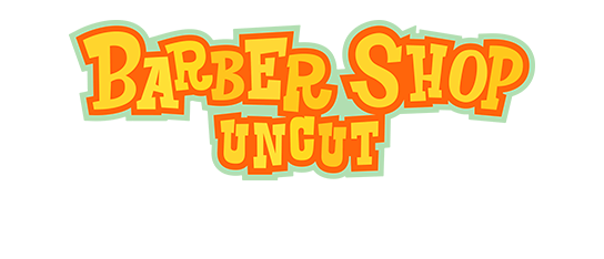 game logo Barber Shop Uncut