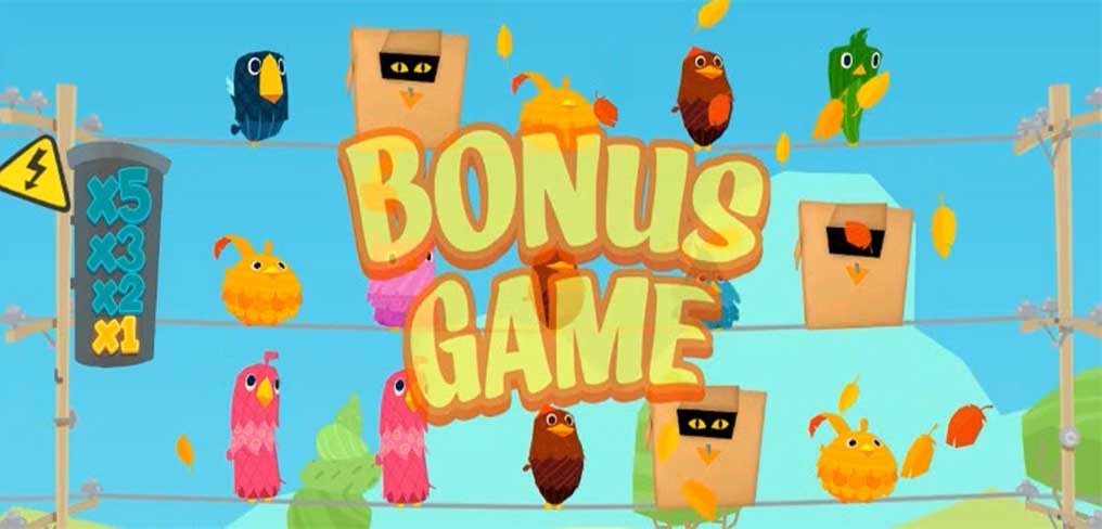 Birds on a Wire Bonus Game