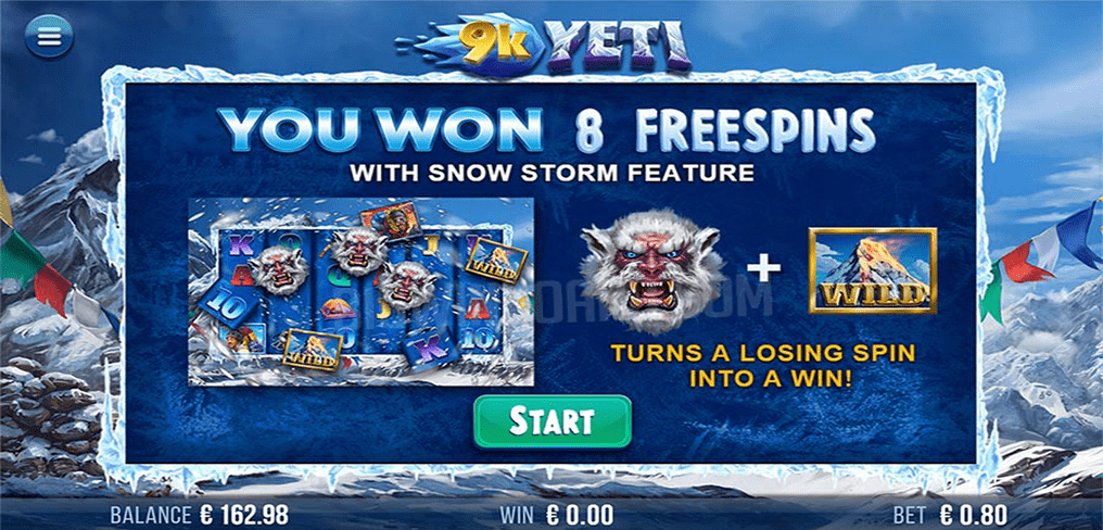 Yeti Freespins