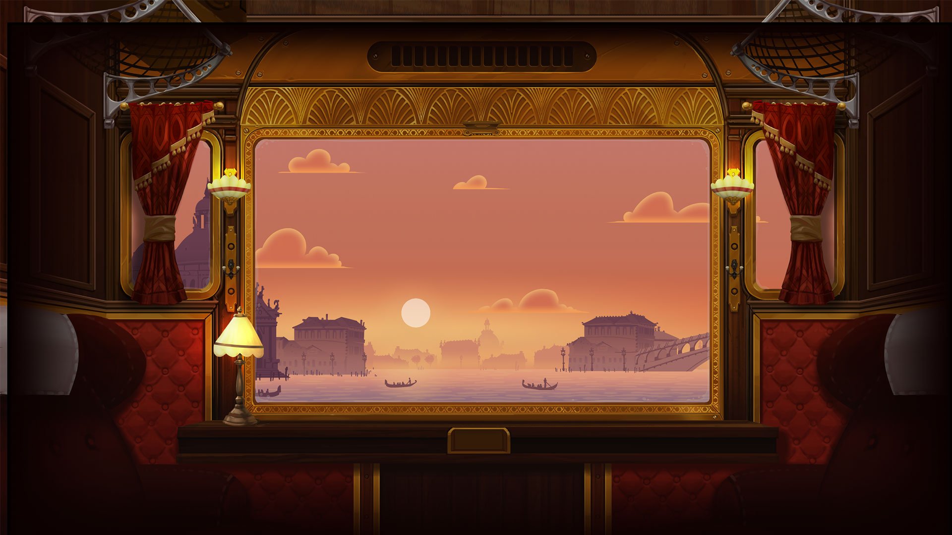 Game hight resolution background Orient Express