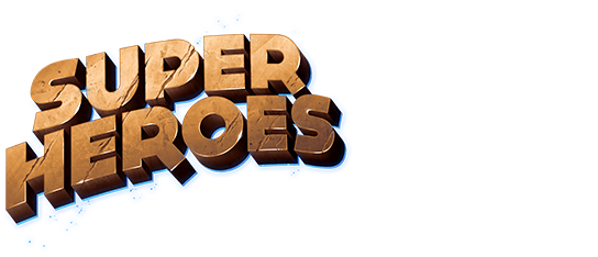 game logo Super Heroes