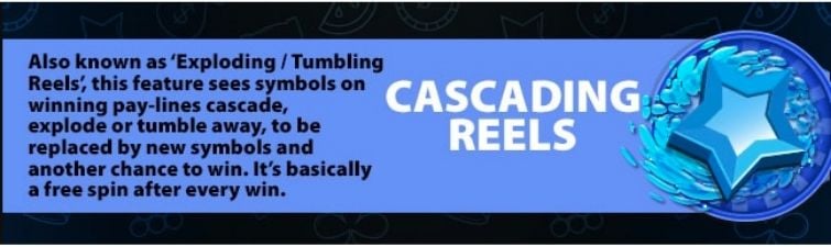 Cascading reels summary