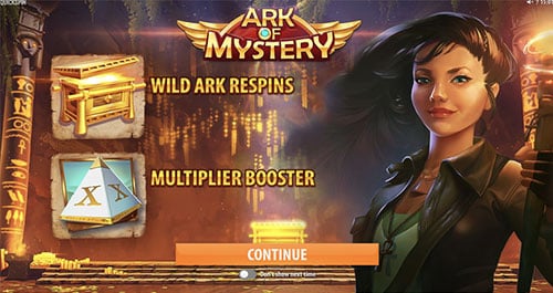 Ark of Mystery slot machine bonus